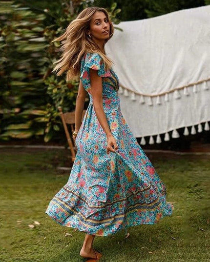 Adèle™ - Robe Maxi Avec Fente Haute
