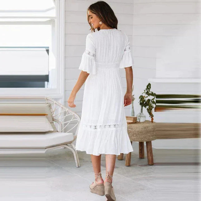 Laurence™ - Robe Longue En Dentelle